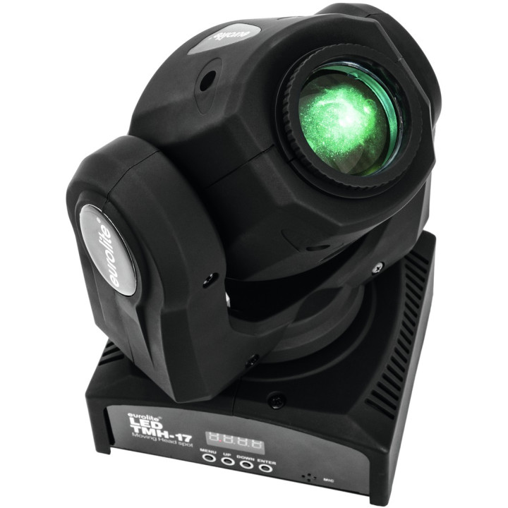 51786065 Eurolite LED TMH-17 Moving Head Spot testa Mobile 30W DMX KaotikaStore