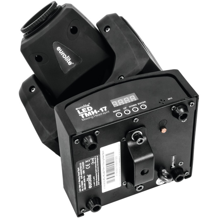 51786065 Eurolite LED TMH-17 Moving Head Spot testa Mobile 30W DMX KaotikaStore