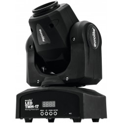 51786065 Eurolite LED TMH-17 Moving Head Spot testa Mobile 30W DMX KaotikaStore