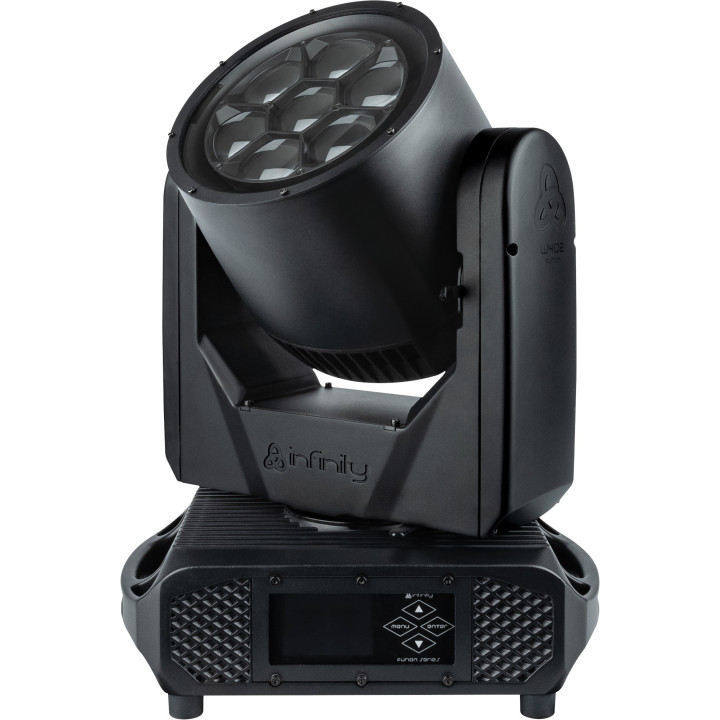 41440 Infinity Furion W402 WashBeam 7 x 45 W Testa mobile Wash Beam - IP65 per utilizzi all'aperto