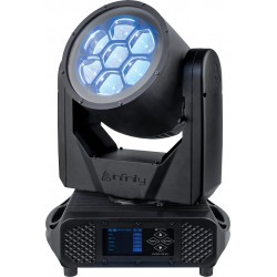 Infinity Furion W402 WashBeam 7 x 45 W Testa mobile Wash Beam - IP65 per utilizzi all'aperto