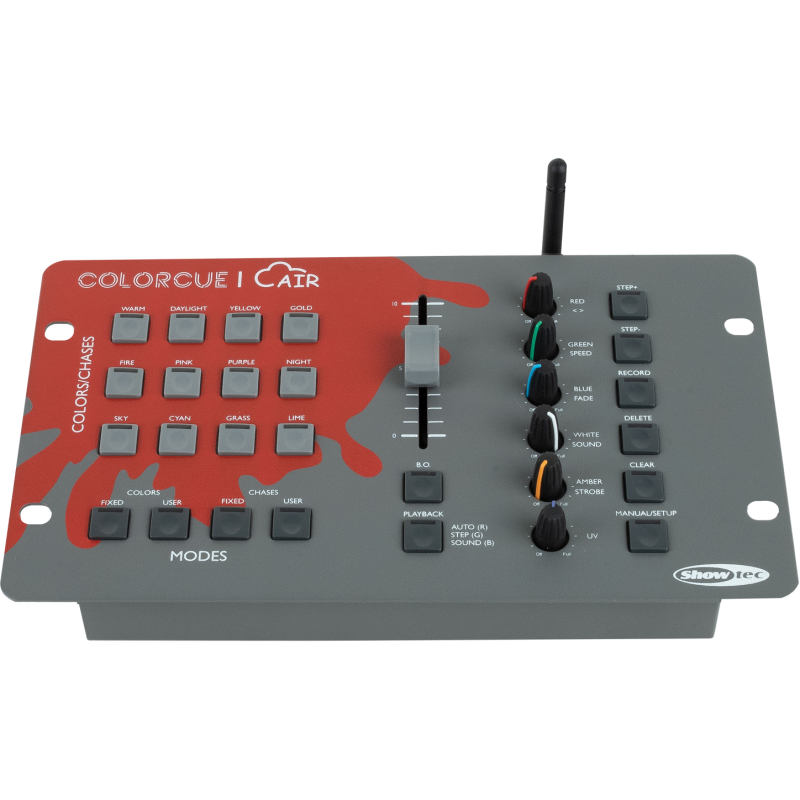 50707 Showtec ColorCue 1 Air Controller LED a fader singolo intelligente alimentato batteria 6 colori DMX wireless KaotikaStore 50707 Showtec ColorCue 1 Air Controller LED a fader singolo intelligente alimentato batteria 6 colori DMX wireless KaotikaStore