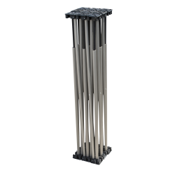 70611 Showgear Mammoth stage 1x1m 20cm altezza elementi per palco gambe a forbice struttura allestimenti eventi KaotikaStore