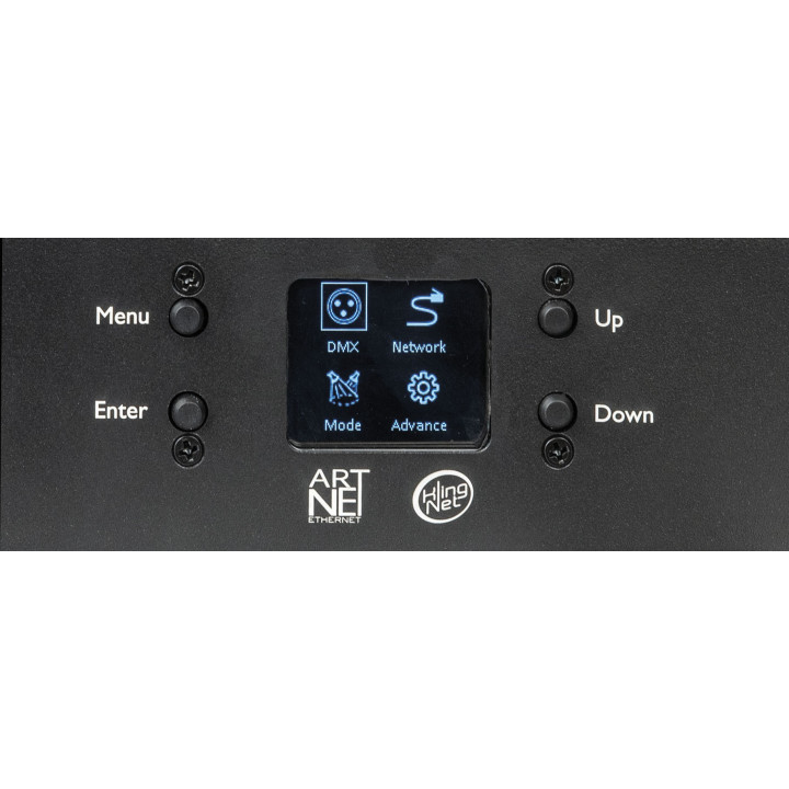 44511 Showtec IP Pixel Controller dedicato per IP Pixelstrip Controlla fino a 16 m IP Pixelstrip 40/80 barre led