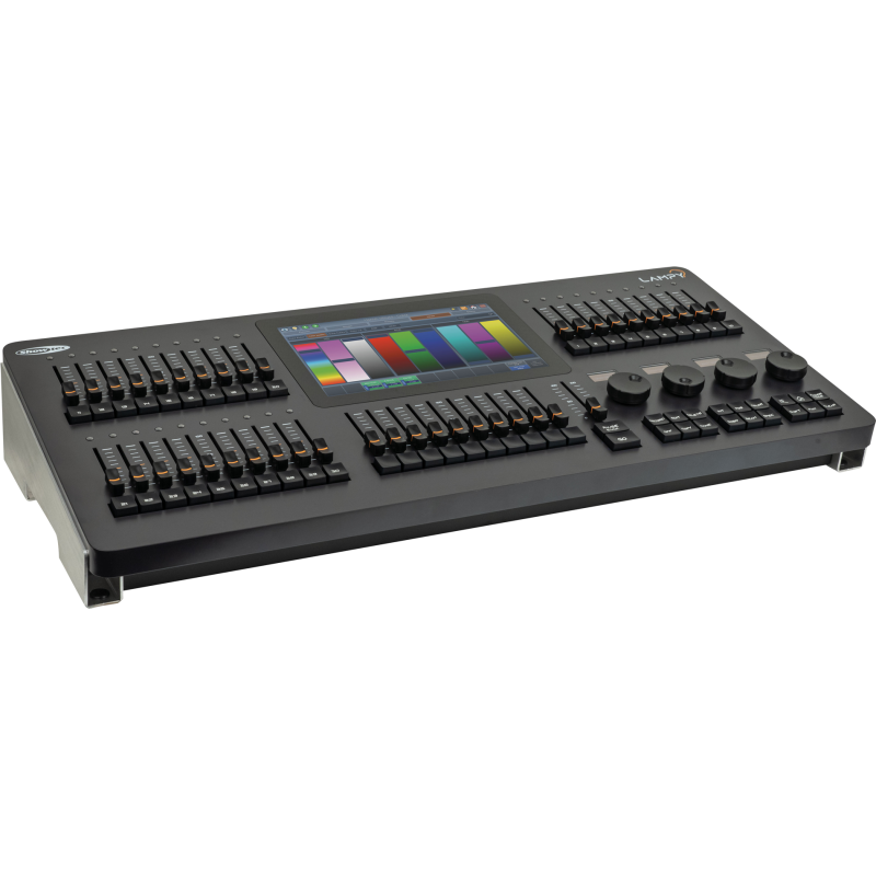 Showtec LAMPY 40 1U Console DMX da 40 fader e 1 Universo per proiettori testa mobile effetti luce palco Showtec LAMPY 40 1U Console DMX da 40 fader e 1 Universo per proiettori testa mobile effetti luce palco