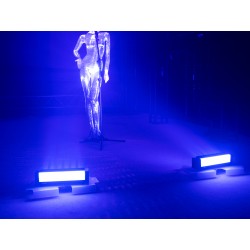 41700120 EUROLITE AKKU Bar-6 Glow QCL Flex QuickDMX Barra LED inclinabile batteria luce atmosfera con LED 4 in 1 KaotikaStore