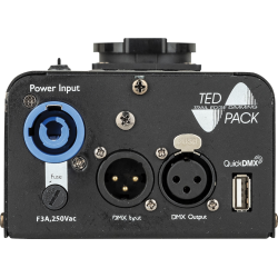 50444 Showtec TED Pack Single Dimmer pack 1 canale controller mini centralina luci fari PAR faro teatrale KaotikaStore