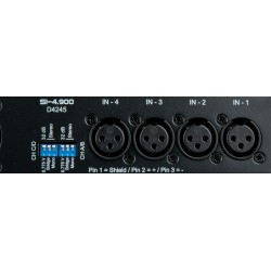 D4245 DAP SI-4.900 Amplificatore installazione fissa 4x 900W ampli digitale Classe D  (2, 4, 8 ohm) stereo bridge KaotikaStore