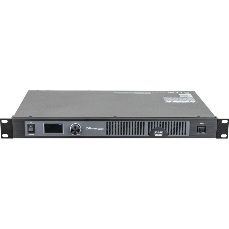 DAP CA-4500 Amplificatore compatto 4 canali (4x 500 W) - guidato da DSP digitale Classe D (4, 8 ohm) modalità stereo e bridge DAP CA-4500 Amplificatore compatto 4 canali (4x 500 W) - guidato da DSP digitale Classe D (4, 8 ohm) modalità stereo e bridge