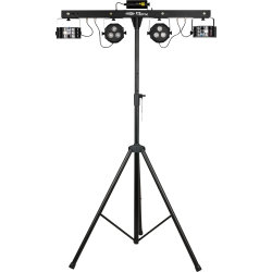 30276 Showtec QFX  Set luci compatto Multi FX fari, laser, effetti, palo, borsa, pedale luci dj feste  KaotikaStore