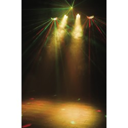 30276 Showtec QFX  Set luci compatto Multi FX fari, laser, effetti, palo, borsa, pedale luci dj feste  KaotikaStore