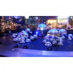 5010110A EUROLITE Mirror Ball 50cm  Sfera specchiata 50cm escluso motore specchi vetro KaotikaStore