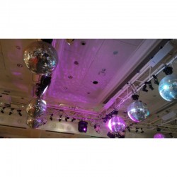5010110A EUROLITE Mirror Ball 50cm  Sfera specchiata 50cm escluso motore specchi vetro KaotikaStore