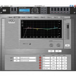 D2084 DAP DCP-26 MKII Crossover digitale a 6 canali 5 EQ parametrici Interfaccia USB e software intuitivo inclusi KaotikaStore
