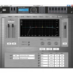 D2084 DAP DCP-26 MKII Crossover digitale a 6 canali 5 EQ parametrici Interfaccia USB e software intuitivo inclusi KaotikaStore
