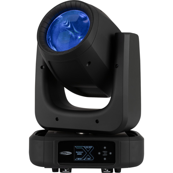 47020 Showtec Xpression 2000B Beam Testa mobile con beam LED da 150 W dj palchi installazioni eventi allestimento KaotikaStore