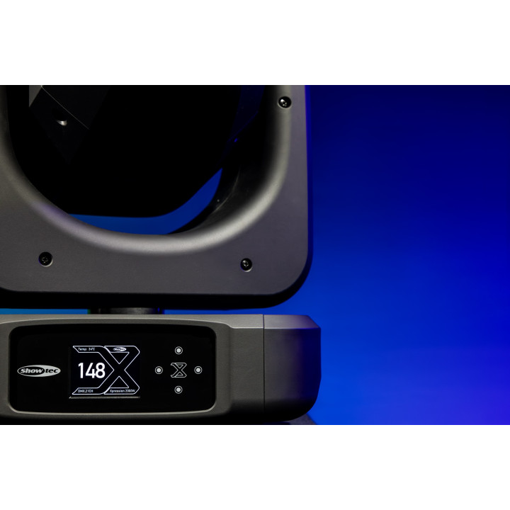 47020 Showtec Xpression 2000B Beam Testa mobile con beam LED da 150 W dj palchi installazioni eventi allestimento KaotikaStore