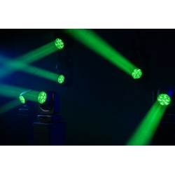 47040 Showtec Xpression 2000W WashBeam 7x40 W LED Wash/beam Moving Head testa mobile dj palchi installazioni eventi KaotikaStore