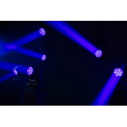 47040 Showtec Xpression 2000W WashBeam 7x40 W LED Wash/beam Moving Head testa mobile dj palchi installazioni eventi KaotikaStore