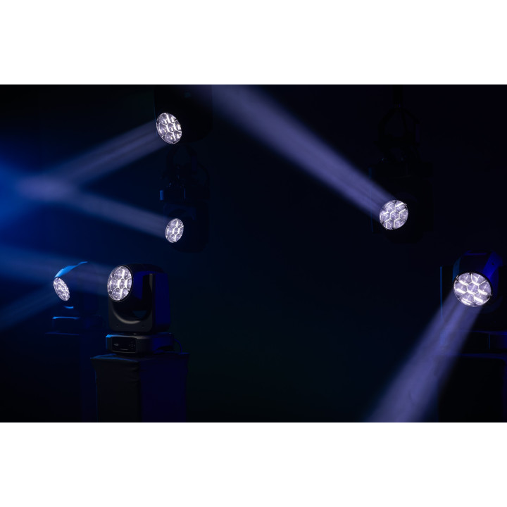 47040 Showtec Xpression 2000W WashBeam 7x40 W LED Wash/beam Moving Head testa mobile dj palchi installazioni eventi KaotikaStore