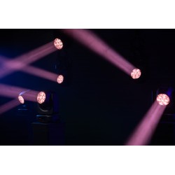 47040 Showtec Xpression 2000W WashBeam 7x40 W LED Wash/beam Moving Head testa mobile dj palchi installazioni eventi KaotikaStore