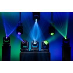 47040 Showtec Xpression 2000W WashBeam 7x40 W LED Wash/beam Moving Head testa mobile dj palchi installazioni eventi KaotikaStore