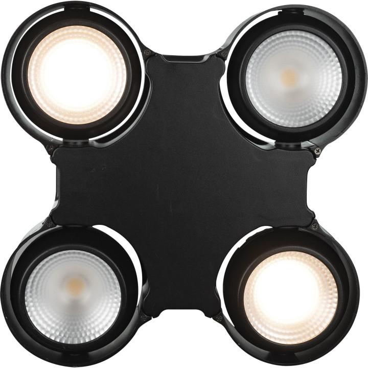30783 Showtec Stage Blinder 4 LED 4 moduli LED Dual White da 80W accecatore 4 posti illuminatore palco live KaotikaStore
