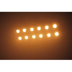 30783 Showtec Stage Blinder 4 LED 4 moduli LED Dual White da 80W accecatore 4 posti illuminatore palco live KaotikaStore