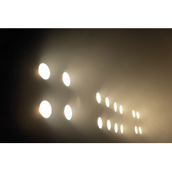 30783 Showtec Stage Blinder 4 LED 4 moduli LED Dual White da 80W accecatore 4 posti illuminatore palco live KaotikaStore