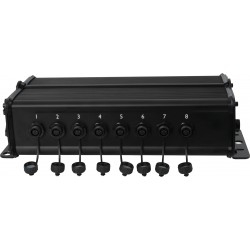 30785 Showtec Stage Blinder FLEX Blaze Set 8 accecatori LED da 100 W controller accecatore illuminatore palco live KaotikaStore