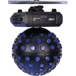 Showtec Colourburst PRO Effetto luce RGBW sfera palla rotante motorizzata specchio specchietti discoteca feste dj '70 vintage