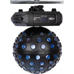 43175 Showtec Colourburst PRO Effetto luce RGBW sfera palla rotante motorizzata specchio discoteca feste dj '70 vintage
