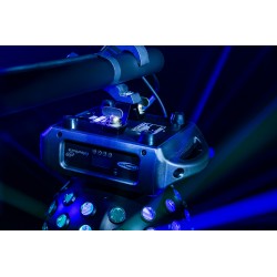 43175 Showtec Colourburst PRO Effetto luce RGBW sfera palla rotante specchio discoteca feste dj '70 vintage KaotikaStore