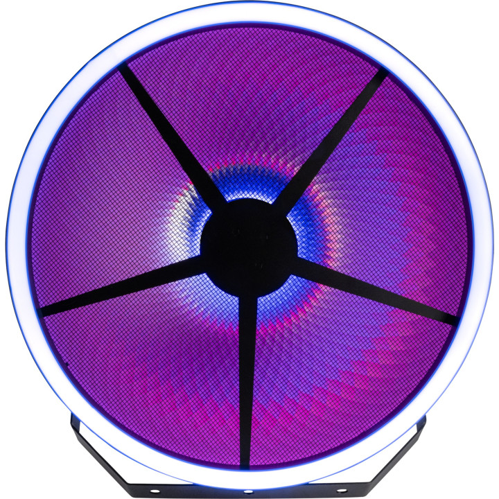 43325 Showtec Goliath Effetto luce retrò simulazione di tungsteno e doppio anello LED RGB decorazione studi teatri spettacoli