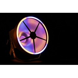 43325 Showtec Goliath Effetto luce retrò simulazione di tungsteno e doppio anello LED RGB decorazione studi teatri KaotikaStore