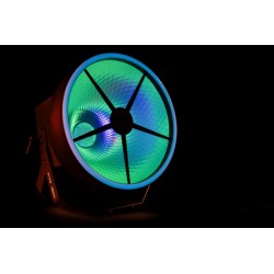43325 Showtec Goliath Effetto luce retrò simulazione di tungsteno e doppio anello LED RGB decorazione studi teatri KaotikaStore