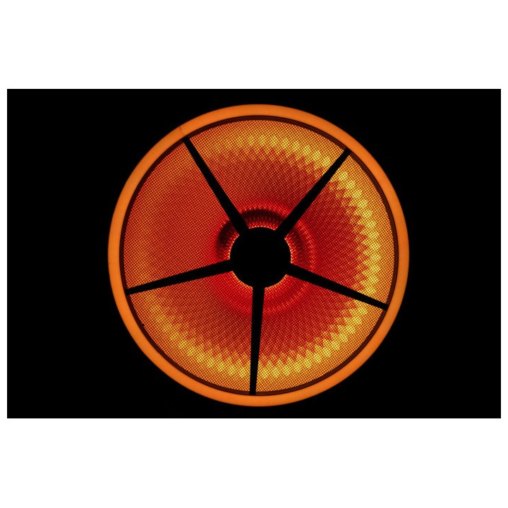 43325 Showtec Goliath Effetto luce retrò simulazione di tungsteno e doppio anello LED RGB decorazione studi teatri KaotikaStore