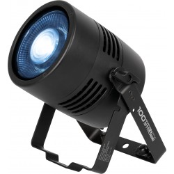 40303 Showtec Titan Strobe 100 FX Pod stroboscopico a LED da 100 W con effetto anello a LED RGBW lampada stroboscopica discoteca