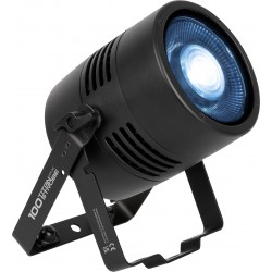 40303 Showtec Titan Strobe 100 FX Pod stroboscopico a LED da 100 W effetto anello a LED RGBW lampada stroboscopica KaotikaStore
