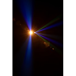 43176 Showtec Dynamica Compact Effetto luce 4 in 1 Beam, strobo, wash UV, laser RG (Classe 2M) DMX IR KaotikaStore