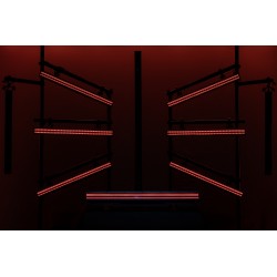 42654 Showtec Spectra Strobe Barra LED 360 x 1W bianco e 384 x 0,5W RGB IP65 effetto luce per spettacoli eventi dj KaotikaStore