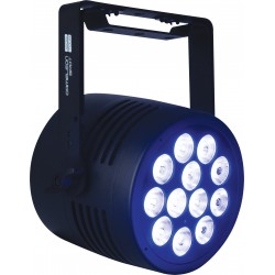 42665 Showtec Cameleon Spot 12Q6 Tour 12 x 12 W RGBWA-UV LED Spot utilizzo aperto per giardini allestimenti palco KaotikaStore