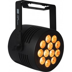 42665 Showtec Cameleon Spot 12Q6 Tour 12 x 12 W RGBWA-UV LED Spot utilizzo aperto per giardini allestimenti palco KaotikaStore