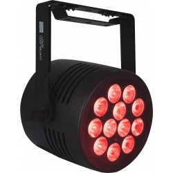 42665 Showtec Cameleon Spot 12Q6 Tour 12 x 12 W RGBWA-UV LED Spot utilizzo aperto per giardini allestimenti palco KaotikaStore