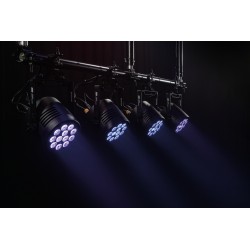 42665 Showtec Cameleon Spot 12Q6 Tour 12 x 12 W RGBWA-UV LED Spot utilizzo aperto per giardini allestimenti palco KaotikaStore
