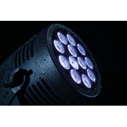 42665 Showtec Cameleon Spot 12Q6 Tour 12 x 12 W RGBWA-UV LED Spot - utilizzo all'aperto per giardini allestimenti eventi palco
