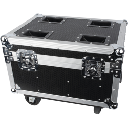 Showtec Set EventLITE 4/10 Q6 Valigetta di trasporto incl. 6 EventLITE 4/10 Q6 telecomando spot a batteria KaotikaStore