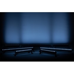 41272 Showtec Sonus Bar 8 Barra luminosa RGBW interni luci led illuminazione discoteca teatri studi televisivi KaotikaStore