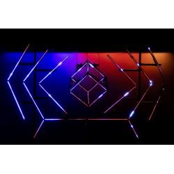 44522 Showtec IP Pixelstrip 40 Barra pixel 40x LED RGB IP65 50 cm adatti utilizzi esterni all'aperto effetti luce KaotikaStore