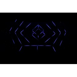 44522 Showtec IP Pixelstrip 40 Barra pixel 40x LED RGB IP65 50 cm adatti utilizzi esterni all'aperto effetti luce KaotikaStore